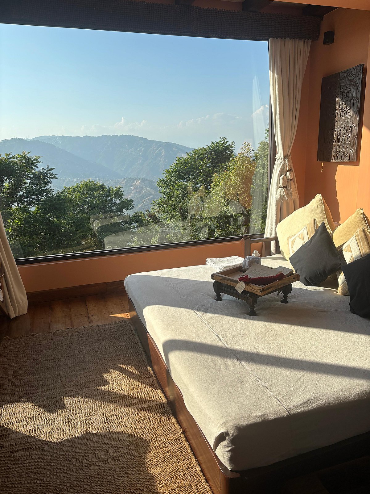 The day bed was my favourite place to lounge during the day