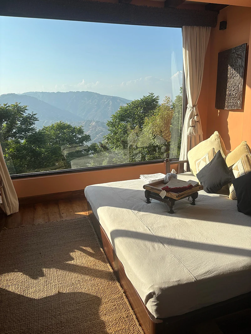 The day bed was my favourite place to lounge during the day