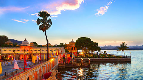 Jagmandir Island Palace — Jagmandir Island, Lake Pichola