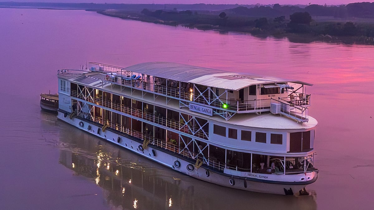 The Bengal Ganga is a boutique river cruise 