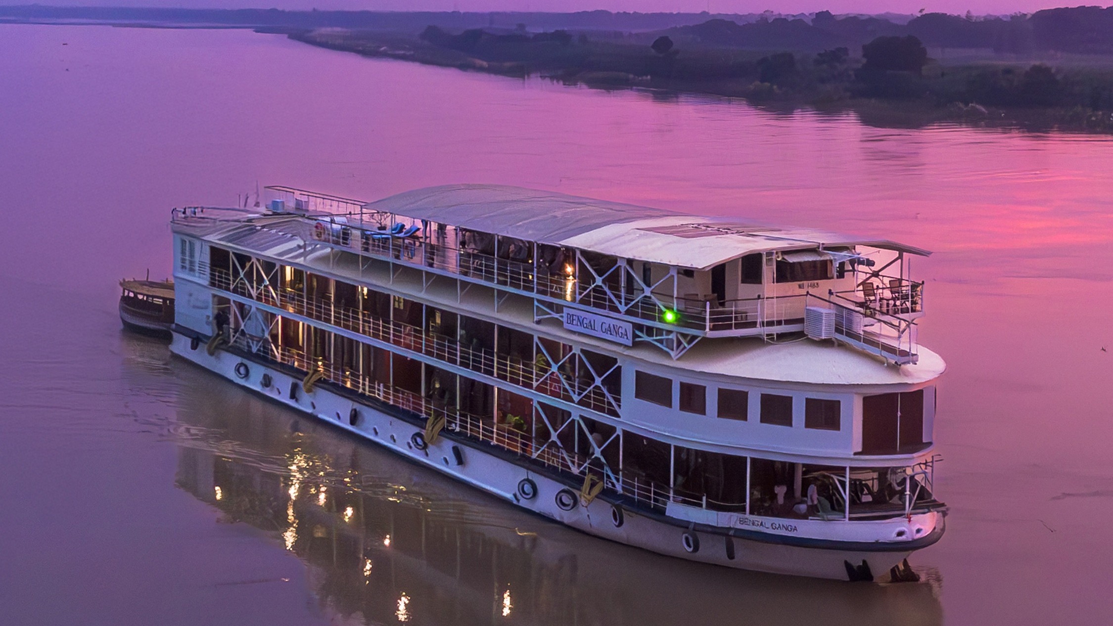 The Bengal Ganga is a boutique river cruise
