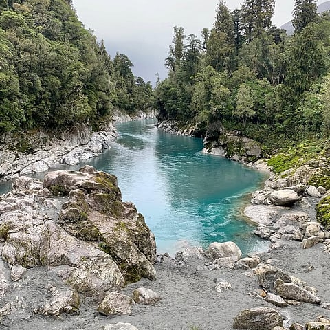 A gorge in Hokitika