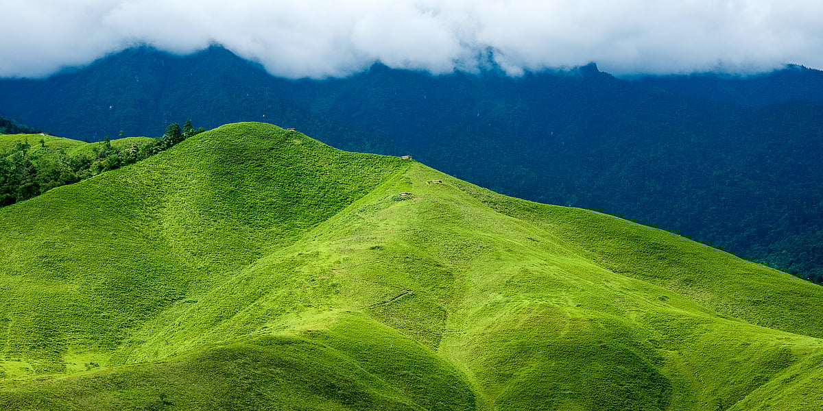 Mechuka, Arunachal Pradesh — a serene valley surrounded by pine forests and mountains