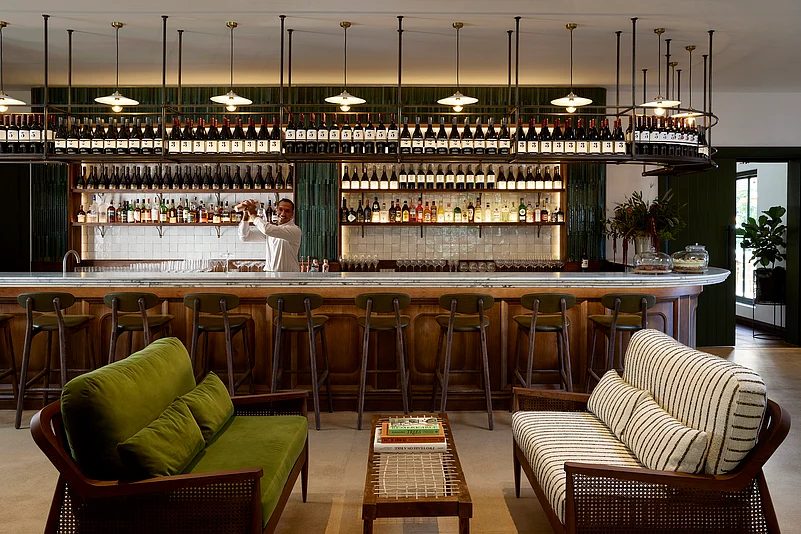 The Spier Hotel bar