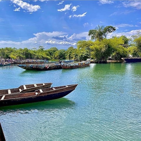A shot of Debundscha, Cameroon