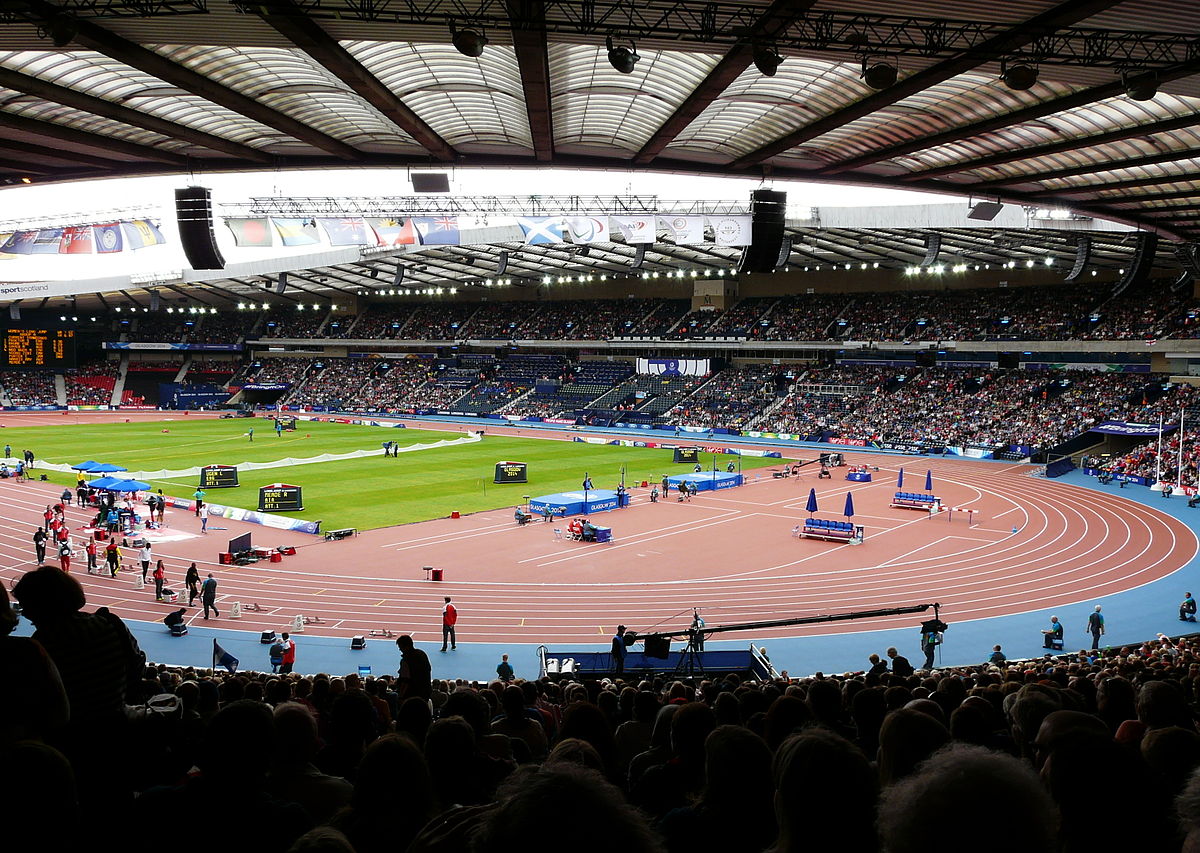 Commonwealth Games at Hampden Park in Glasgow