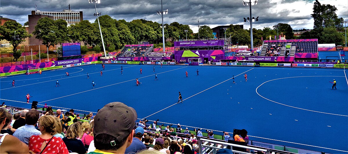Hockey at Birmingham University during the 2022 Commonwealth Games