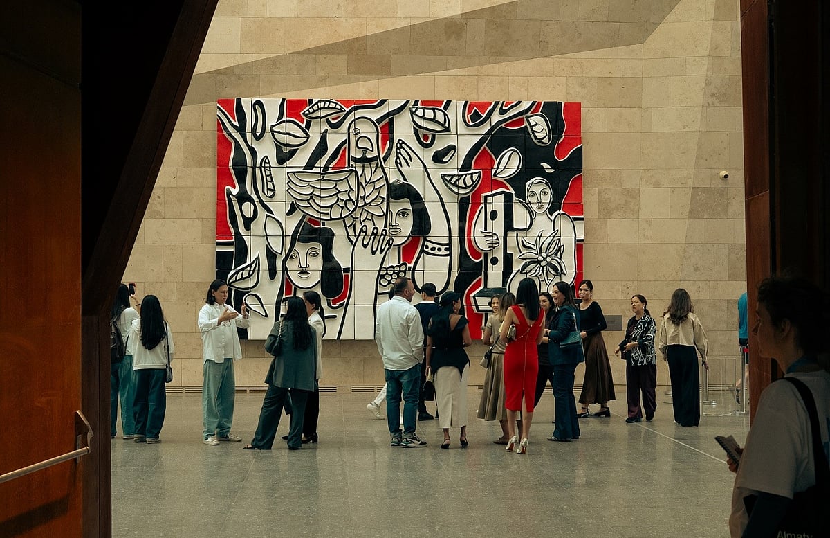 almatymuseumofarts/Instagram : The Almaty Museum of Arts offers a wide range of facilities and public spaces, designed to engage diverse audiences 