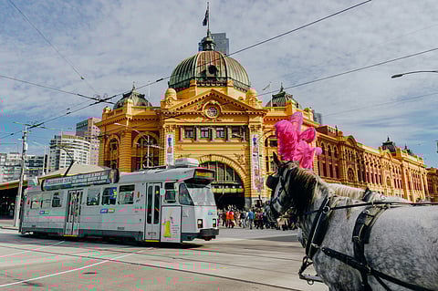 Flinders Street Railway Station, Melbourne, Australia
