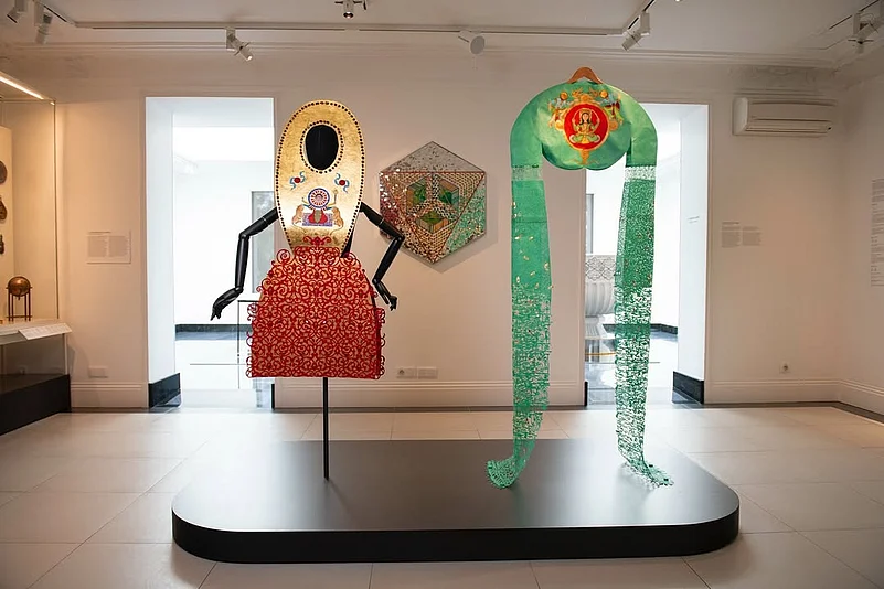 An exhibit at the museum