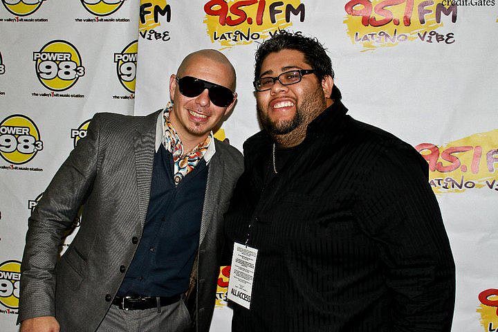 Pitbull at the Celebrity Theater