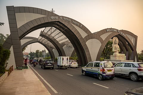 Noida entry gate