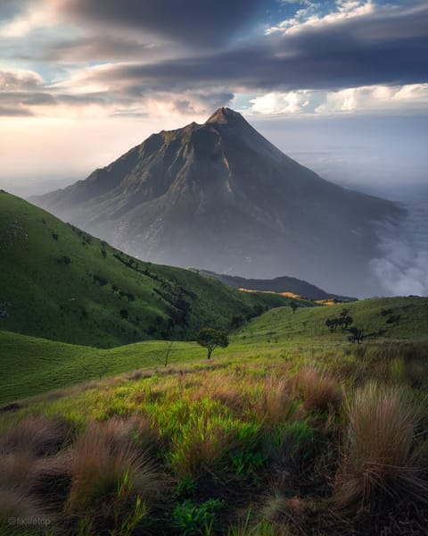 Active Mount Merapi