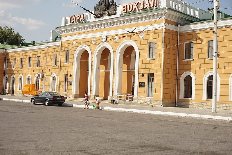 Tiraspol Railway Station, Exterior, Transnistria