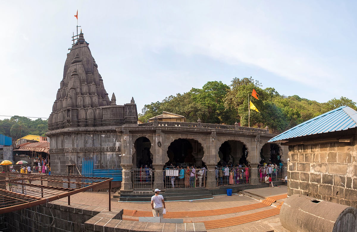 A revered Jyotirlinga in the Sahyadris, combining ancient Nagara architecture with misty forest landscapes and trekking trails.
