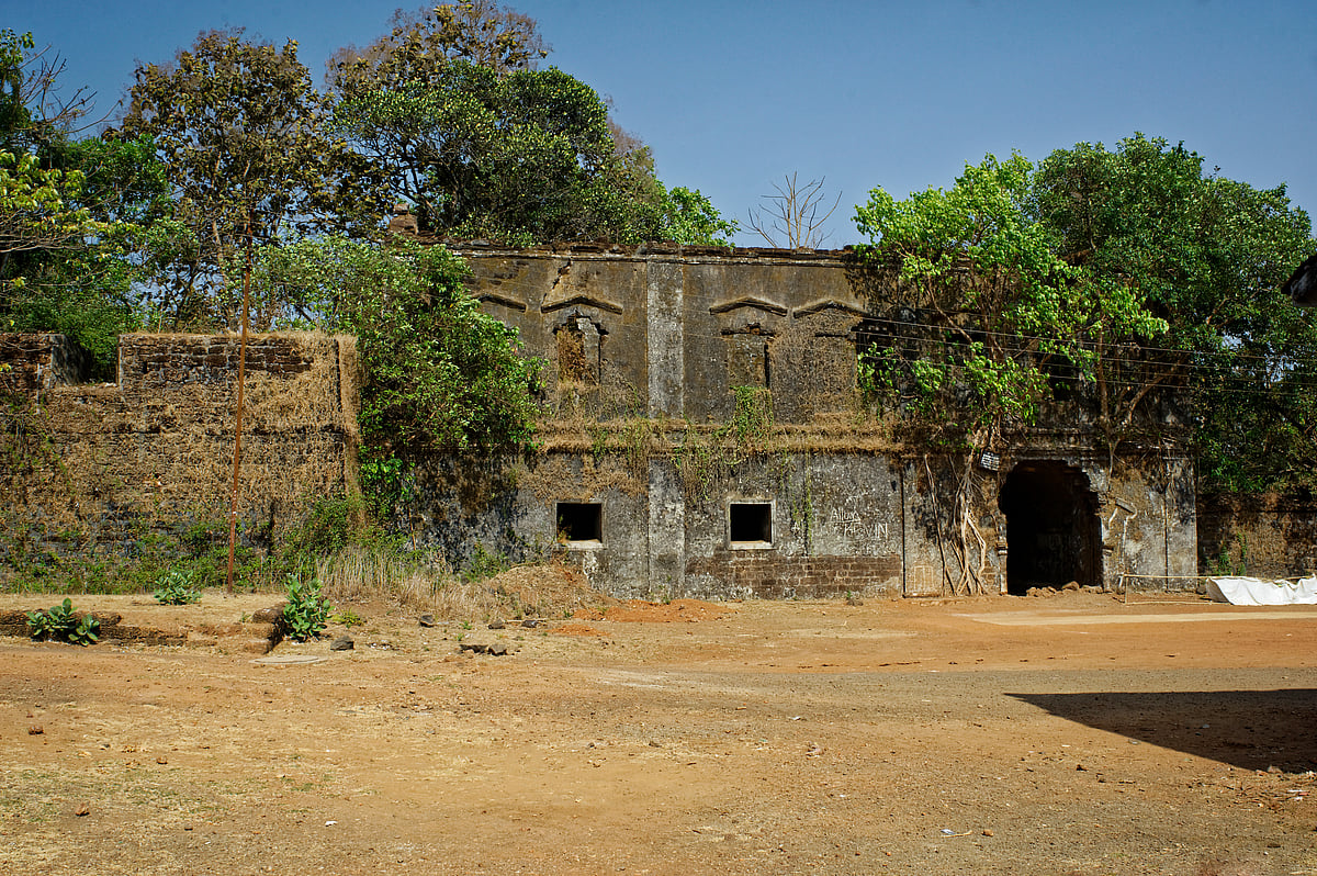 The remains of the Dutch Factory in Vengurla