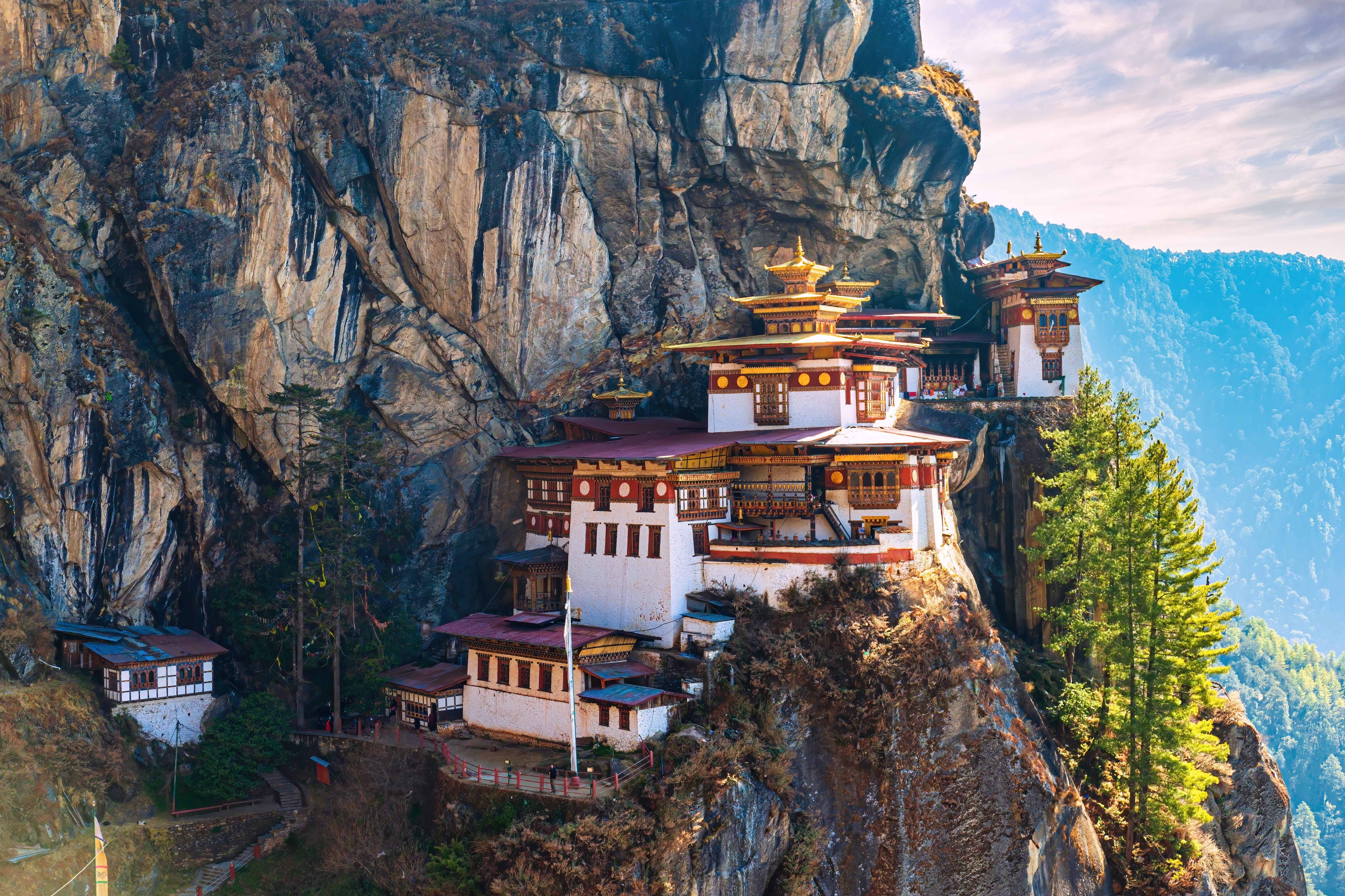 The iconic Tiger’s Nest Monastery in Bhutan