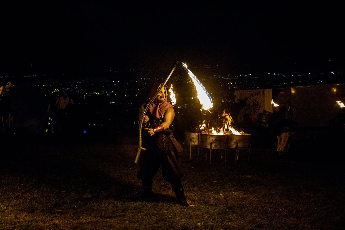 Samhain celebrations in Scotland, UK