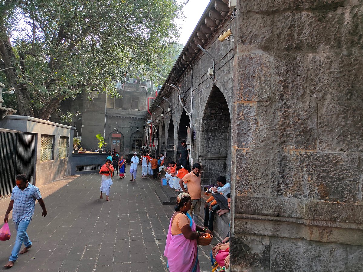 A hilltop temple dedicated to Goddess Bhavani, historically worshipped by Chhatrapati Shivaji Maharaj; known for Navratri festivities.