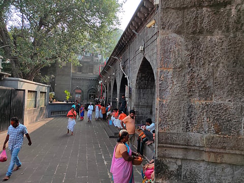 A hilltop temple dedicated to Goddess Bhavani, historically worshipped by Chhatrapati Shivaji Maharaj; known for Navratri festivities.