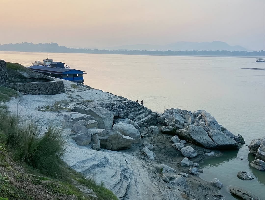 sumanrahangvlogs/Instagram : The new Guwahati Gateway Terminal brings modern river travel to the Brahmaputra, enhancing connectivity and visitor experience in Assam.