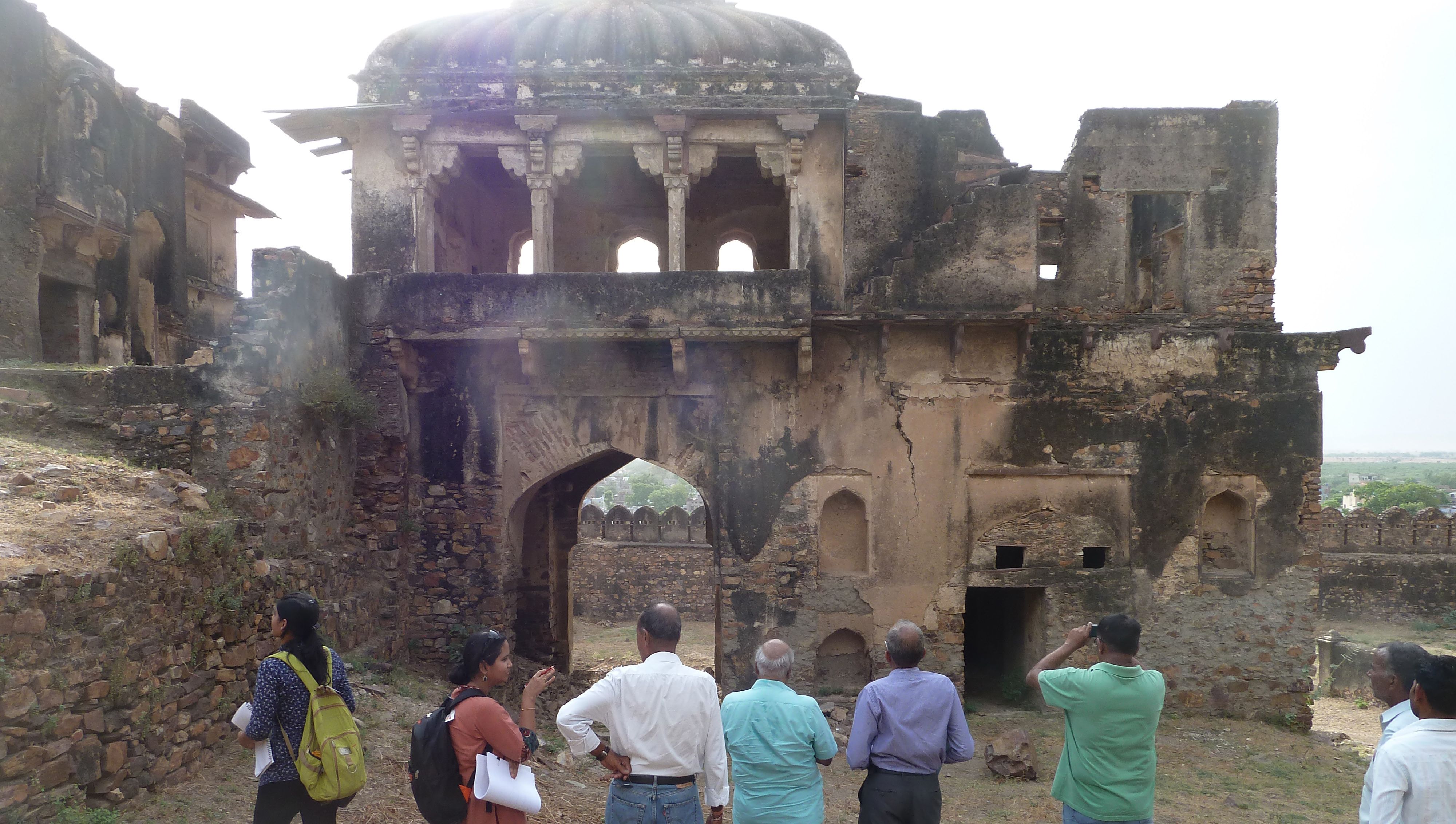 Restoration of the fort 