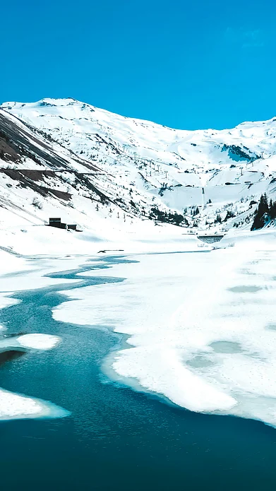 Unsplash : A shot of a frozen lake (for representational purposes only)