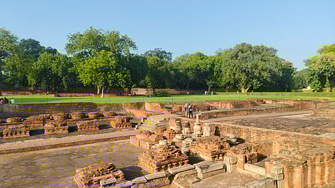 Archaeological excavation findings site, Sarnath