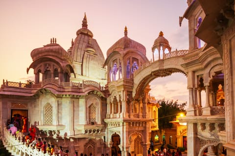 Vrindavan, known for its vibrant bhakti traditions and iconic temples, will be easier to visit with improved connectivity via NIA
