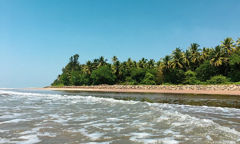 Anjarle Beach is a serene and relatively secluded beach on the Konkan coast in Maharashtra - Shutterstock