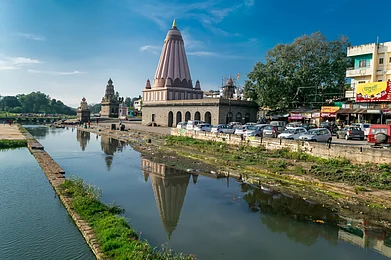 Shutterstock : A shot of the landscape of Wai, Maharashtra
