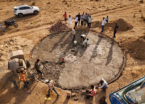 Construction of a khaili