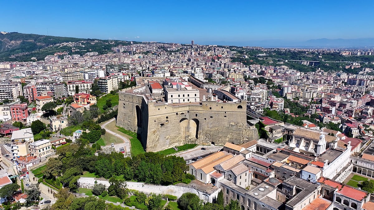 From the fortress above Vomero Hill, visitors can explore Naples’ landscape in both sight and touch