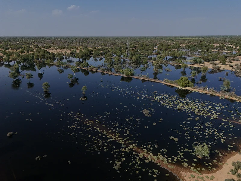 A landscape of west Rajasthan