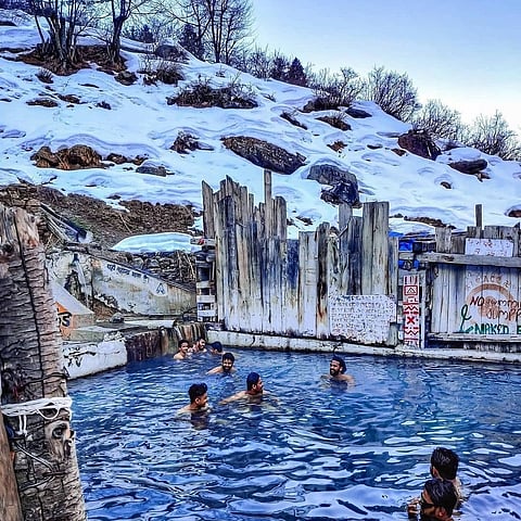 Kheer Ganga hot spring