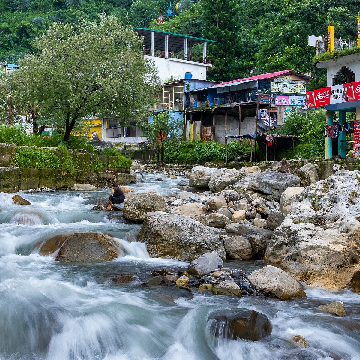 A view of Sahastradhara