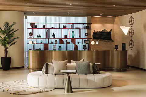 Inside Pullman Dubai Jumeirah Lakes Towers