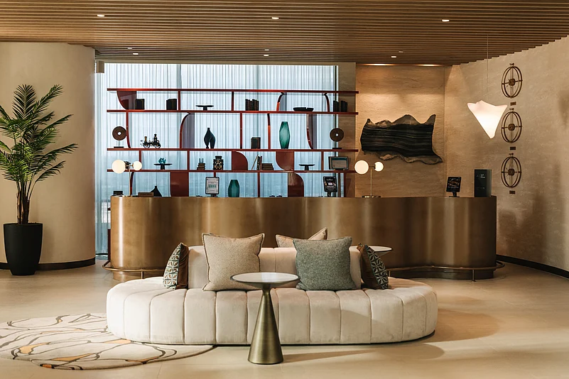 Inside Pullman Dubai Jumeirah Lakes Towers