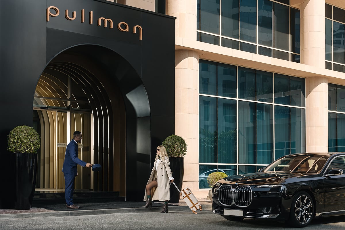 A view of Pullman Dubai Jumeirah Lakes Towers