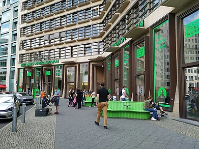 Lukas Beck/Wiki Commons : The German Spy Museum, a gleaming glass landmark on Leipziger Platz