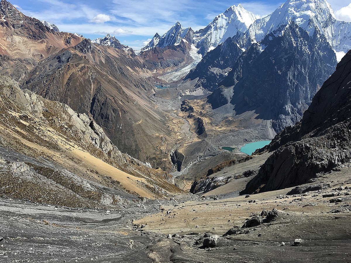 On the Cordillera Huayhuash circuit in Peru