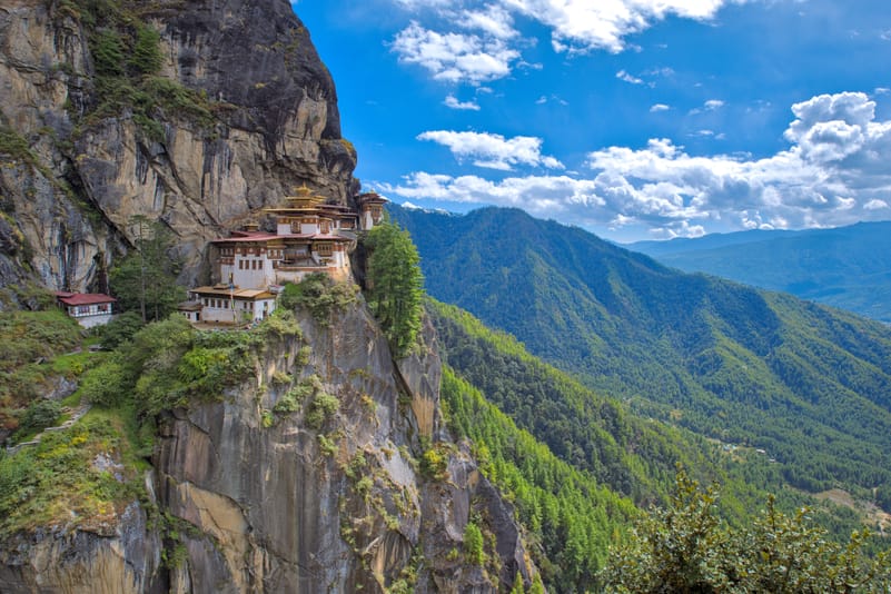 Tigers Nest in Bhutan