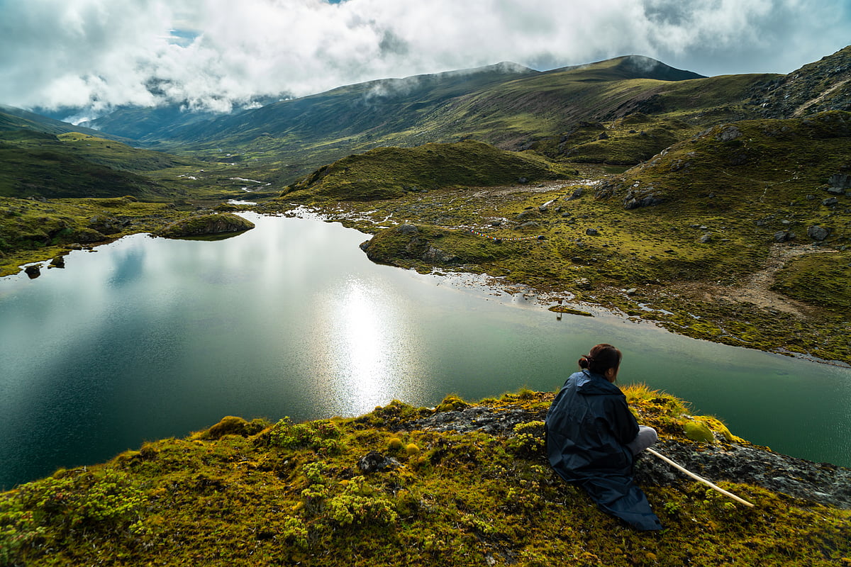 The sacred highland lakes of Dagala, near Thimphu, Bhutan — the famed Thousand Lakes