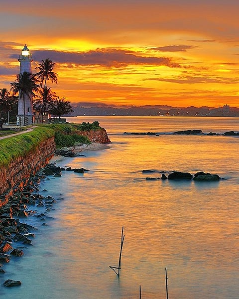 Sunset at Galle Fort, Sri Lanka