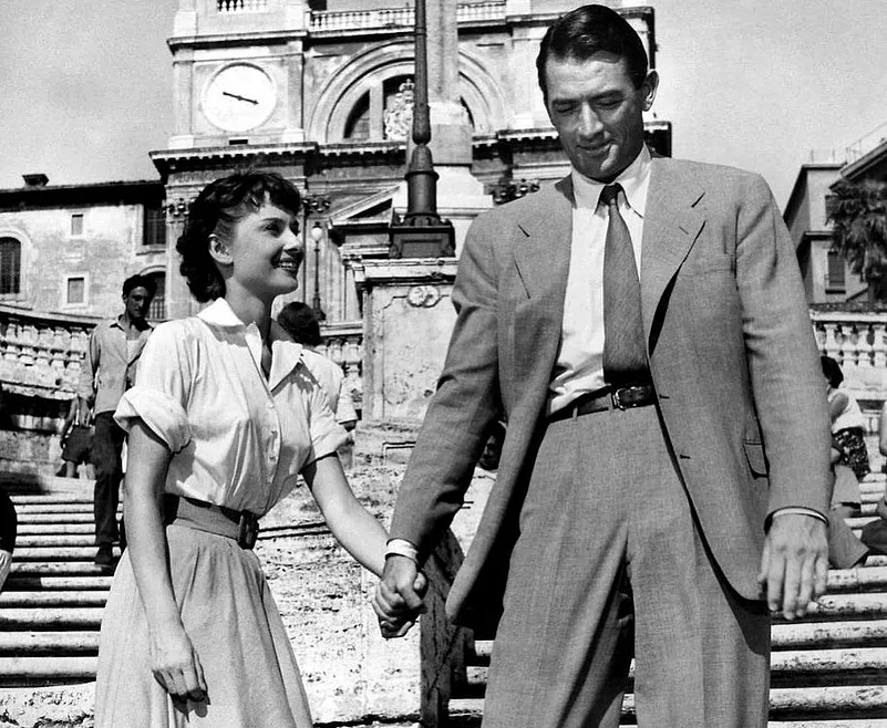 A still from Roman Holiday