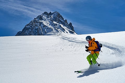 (Representational Image) Calories are crucial—skiers burn 4,000 to 6,000 calories a day and rely on high-fat rations for sustained energy.