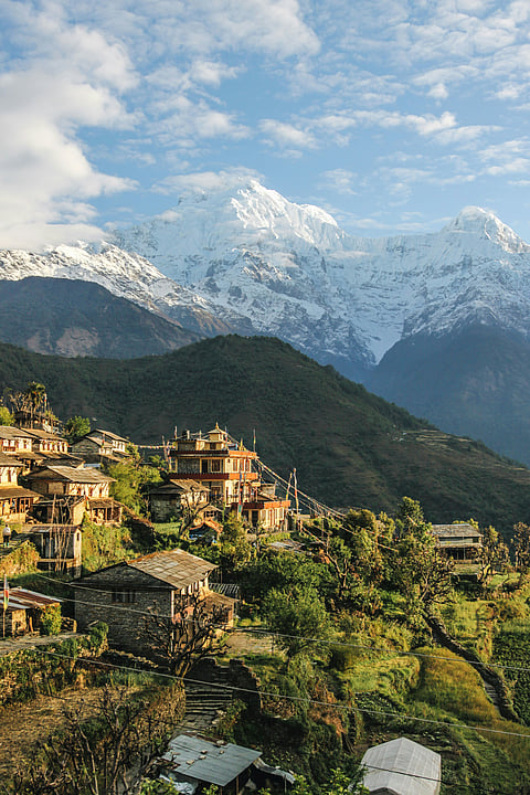 A view of Kathmandu