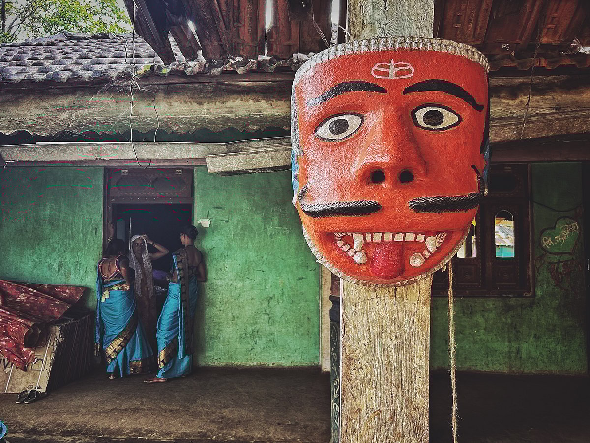 Faces of faith and folklore, the Bohada masks bring ancient village myths vividly to life.