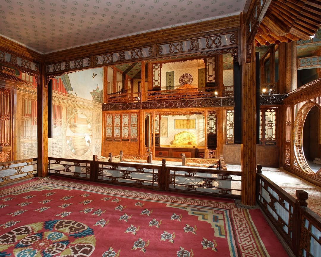 Each beam and cornice was dismantled, catalogued and restored with almost archaeological care