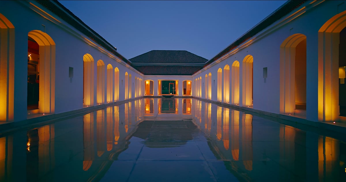 A timeless Buddhist aesthetic shapes the hotel’s design philosophy